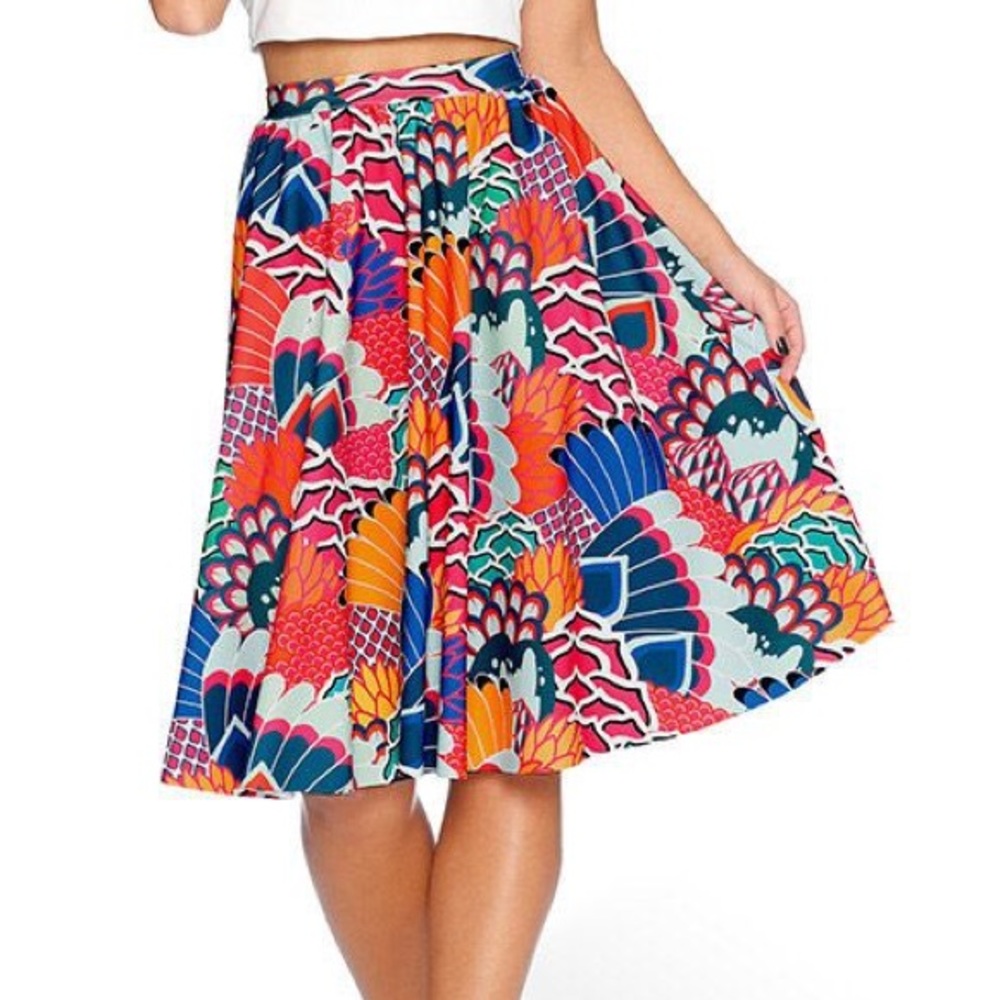Black Milk Clothing Fenikkusu Pocket Midi Skirt